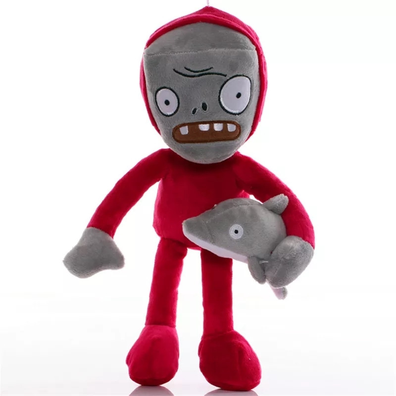 Мягкая Игрушка Planeta Zombie Зомби с Дельфином Растения Против Зомби ...