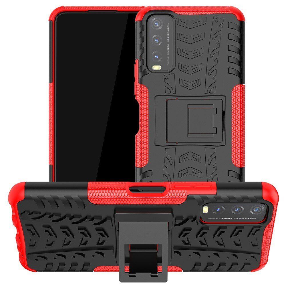 Чехол Armor Case для Vivo Y20 / Y20s / Y11s / Y12s / iQOO U1x Red, фото 1
