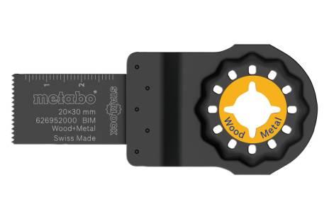 Занурювальне пилкове полотно Metabo дерево/метал, BIM, 20 мм (626952000)