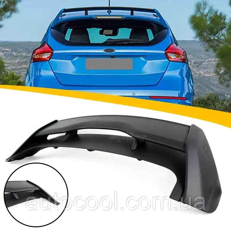 Спойлер багажника сабля Ford Focus Хетчбек 2012-2018 р.в. стиль RS