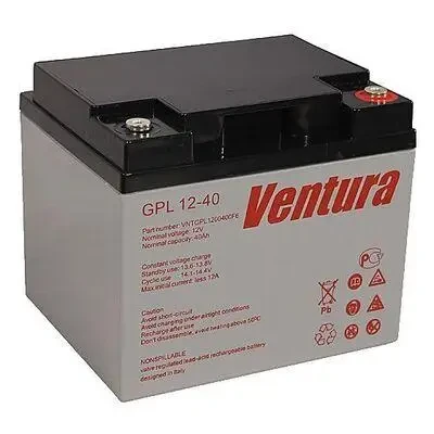 Акумуляторна батарея 12В/40Ач Ventura GPL 12-40