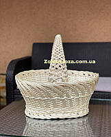 Плетений кошик з лози. Арт:4043