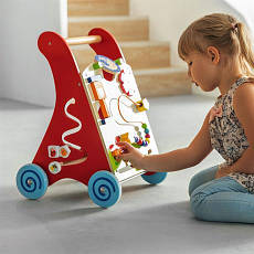 Дитячі ходунки-каталка Viga Toys з бизибордом (50950), фото 2