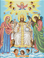Икона для вышивки бисером Иисус Христос Царь Славы Цена указана без бисера