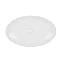 Раковина-чаша Qtap Dove 680х420х120 White с донным клапаном QT0611K160W Baumar - Всегда Вовремя