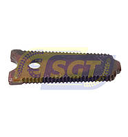 Ніж жатки нерухомий (вузький) на комбайн Massey Ferguson | 206280M1