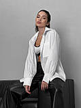 Жіноча класична біла сорочка новинка 2025, фото 2