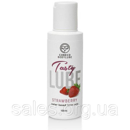 Интимная смазка с запахом клубники Cobeco CBL Tasty Lube Strawberry ...