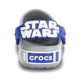 Крокси Зоряні Війни флуоресцент світяться оригінал / Crocs Kids Crocband Star Wars R2D2 Clog (16277), Сірі, фото 6