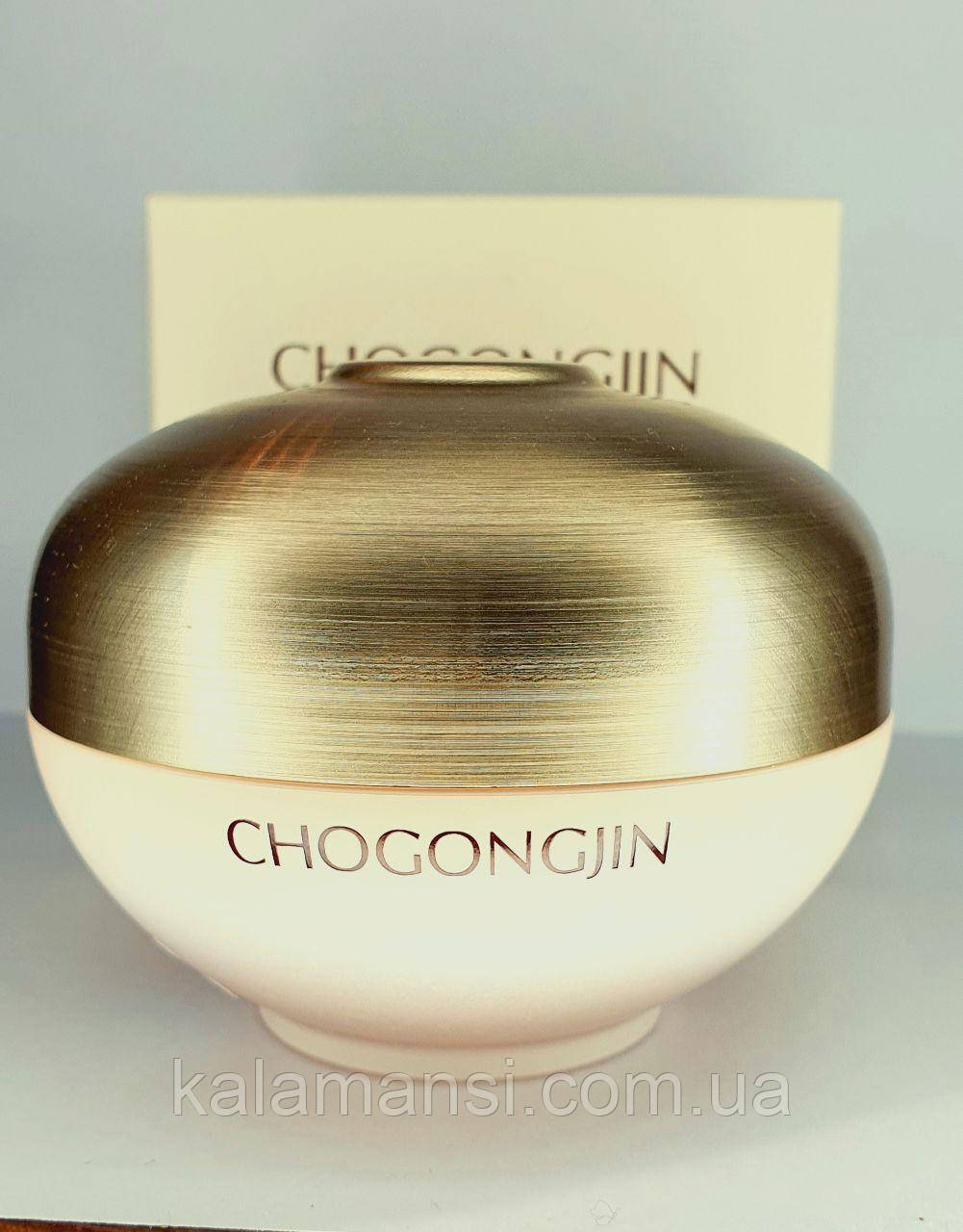Антивіковий зміцнювальний ліфтинг крем для обличчя Missha CHOGONGJIN Chaeome Jin Cream 60 мл