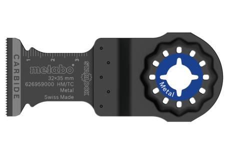 Занурювальне пилкове полотно Metabo метал, НM, 32 мм (626959000)