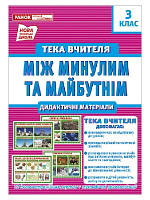 Між минулим і майбутнім Тека вчителя 3 кл 12 демон. карток+метод. рек.