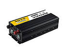 Інвертор перетворювач напруги Nicun SFX24-220 4200W DC 24V - AC 220V з функцією заряджання акумулятора, фото 4