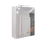 Зеркальный шкаф подвесной Qtap Albatross 600х700х145 White с LED-подсветкой QT0177ZP600LW Baumar - Всегда