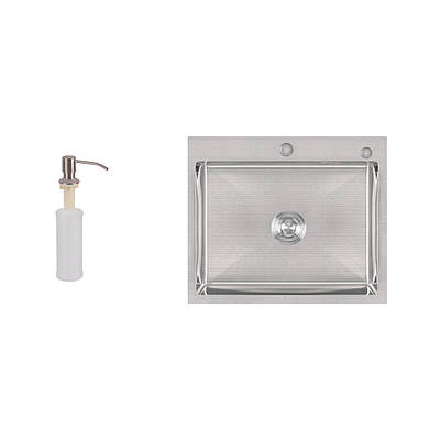 Інтегровані мийки з неірж. сталі