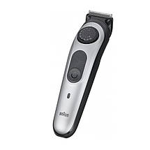 Тример для бороди Браун Машинка для стрижки волосся та бороди Braun + Бритва Gillette, фото 4