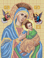Икона для вышивки бисером Божьей Матери Неустанные Помочи Цена указана без бисера
