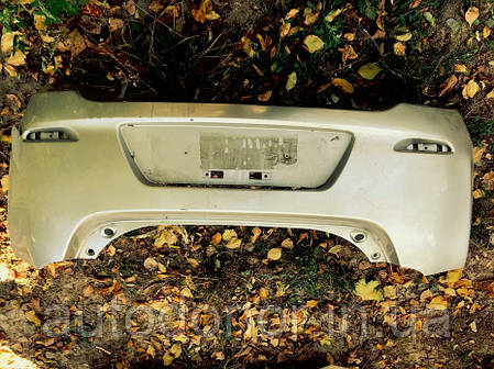 Бампер задній голий K23 -KY0 - SILVER GRAY Nissan Leaf ZE0 / AZE0 (10-17) HEM22-3NA2H / 85022-3NF0H, фото 1