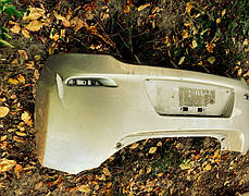 Бампер задній голий K23 -KY0 - SILVER GRAY Nissan Leaf ZE0 / AZE0 (10-17) HEM22-3NA2H / 85022-3NF0H, фото 3