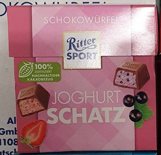 Міні шоколадки Ritter Sport Joghurt Schatz 176 г., цена 125 грн — Prom ...