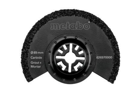 Сегментне пилкове полотно Metabo CLASSIC шви/шпаклівка, НМ, 89 мм (626970000)
