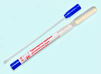 Пробирка с транспортной средой Эймса (Amies) и пластиковым аппликатором ...