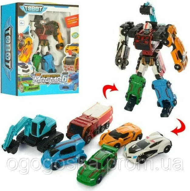 Купити Трансформер Тобот Магма 6 в 1/Magma 6/Арт 535, ціна 699 грн ...
