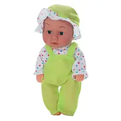 Дитяча лялька-пупс Bambi 9615-8 Green 23см, ванна 25 см