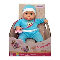 Детская кукла-пупс Yale Baby YL1715F/G Blue мягкое тело