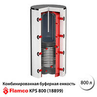 Комбинированная буферная емкость Flamco-Meibes KPS 800 с 1 т/о, с баком ГВП, без изол. (18899)