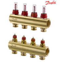 DANFOSS FHF-4F Коллекторы 4+4 (088U0524)