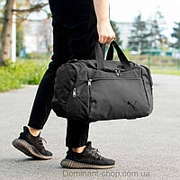 Спортивная сумка дорожная Pm TALES black черная для поездок и тренировок вместительная на 36 литра