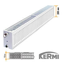 Стальной радиатор Kermi FKO Тип 33 200x2300 3110W (боковое подключение)
