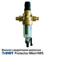 BWT Protector Mini HWS C/R 1" Фільтр для холодної води з регулятором тиску