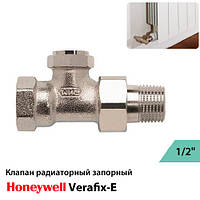 Кран радиаторный прямой Honeywell Verafix-E 1/2" (V2420D0015)