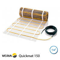 Тепла підлога Veria Quickmat 150, 1 м2, 150 Вт, нагрівальна мата (189B0158)