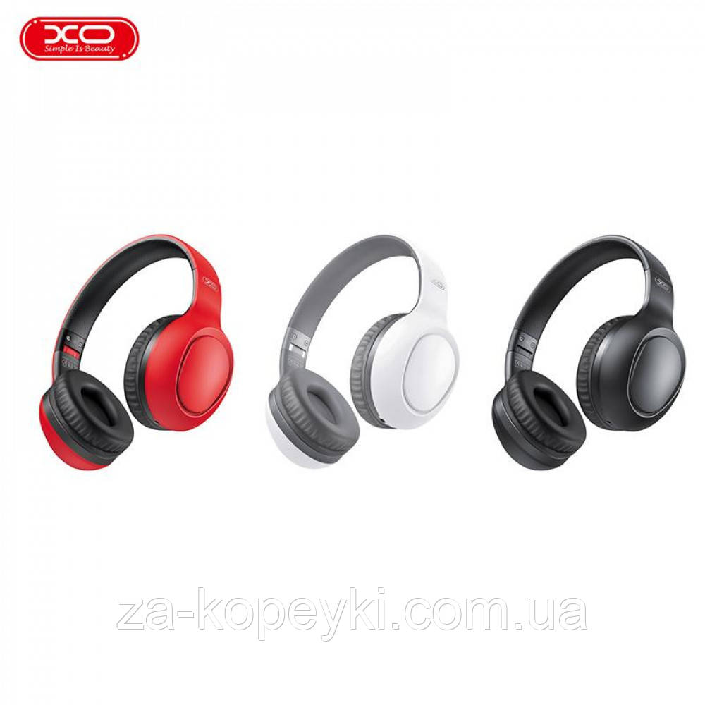 Бездротові накладні навушники Bluetooth XO BE35 з мікрофоном, фото 1