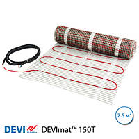 Нагревательный мат DEVImat 150T, 2.5 м2, 375 Вт, двужильный (140F0448)