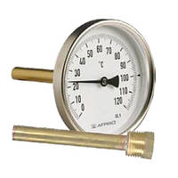 Термометр AFRISO тип BiTh 63 AX / шток 45 мм / до 120°C / 1/2" / к.т. 2,0