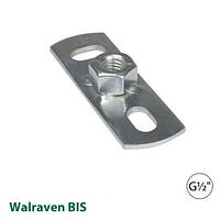 Пластина опорна з гайкою (підп'ятник) Walraven BIS 1/2" 25х50 мм (6703021)