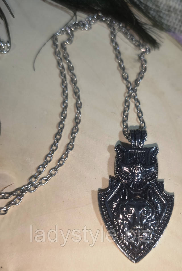 подвес волк и сокол от студии LadyStyle.Biz серьги кольца купить фианиты подарок украшения юбилей новый год