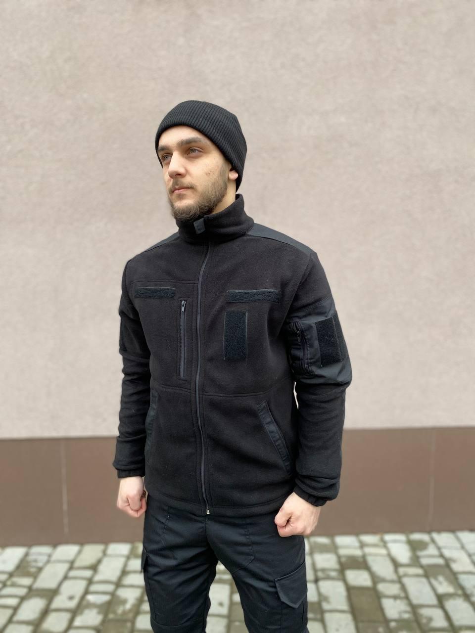 Тактична флісова кофта чоловіча весняна толстовка ЗСУ, тактична кофта тепла чоловіча, флісовка ЗСУ
