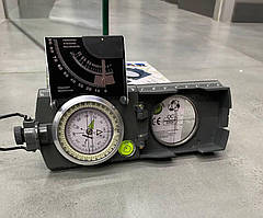 Компас KONUS KONUSTAR 10, колір Сірий, рідинний артилерійський компас для військових