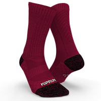 Шкарпетки для бігу середньої довжини, з мериносової вовни - чорні - KIPRUN Доставка з США від 14 днів -