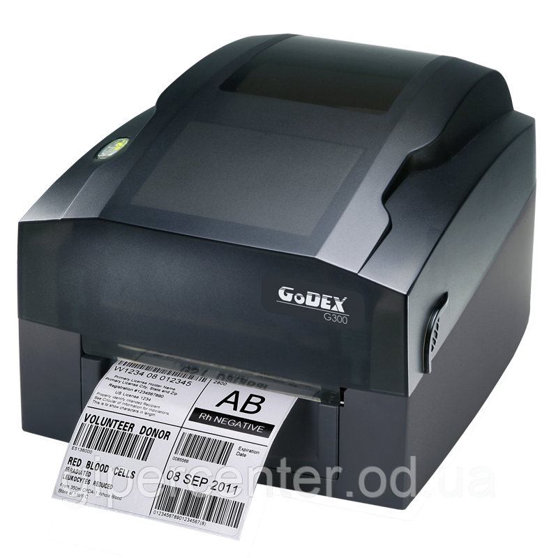 Принтер етикеток Godex G-330 (USB+RS232+Ethernet), 300 dpi - фото 1 - id-p293018650