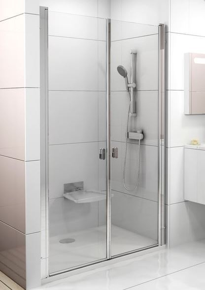 Душові двері розпашні Ravak Chrome CSDL2-90, 900х1950 мм