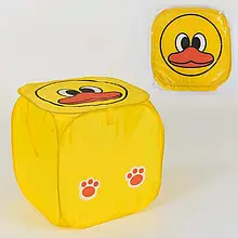 Кошик для зберігання іграшок Каченя С 36582, 45х46 см, у ляльці