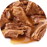 Purina Pro Plan Sterilised NutriSavour Про план для стерилізованих кішок з яловичиною, шматочки, 85 гр., фото 2