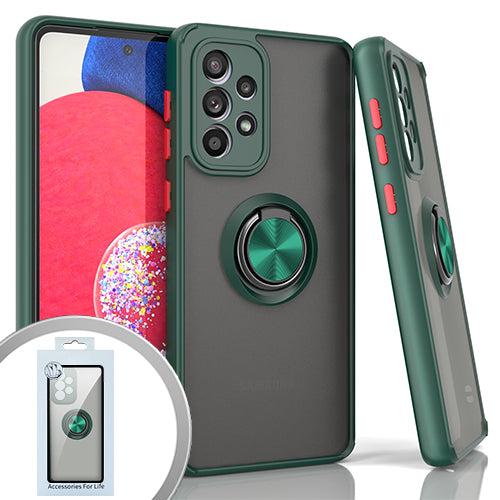 Чохол бампер GKK LikGus Magnetic Ring з підставкою для Samsung Galaxy A53 5G (2022) A536 Green