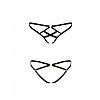 Трусики з стреп Passion Exclusive NICKY THONG L/XL, black Bomba💣, фото 6